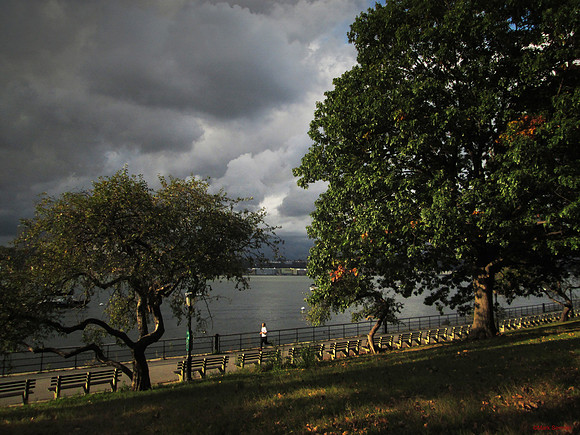 Riverside Park Run Before the Storm