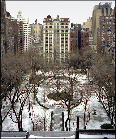 Gramercy Park, Winter 1990