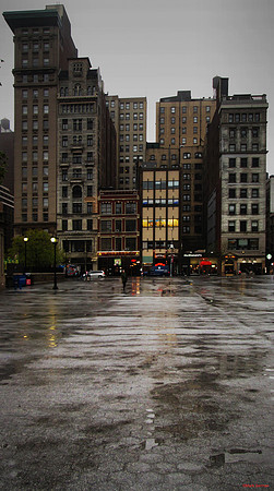 Union Square, Rain