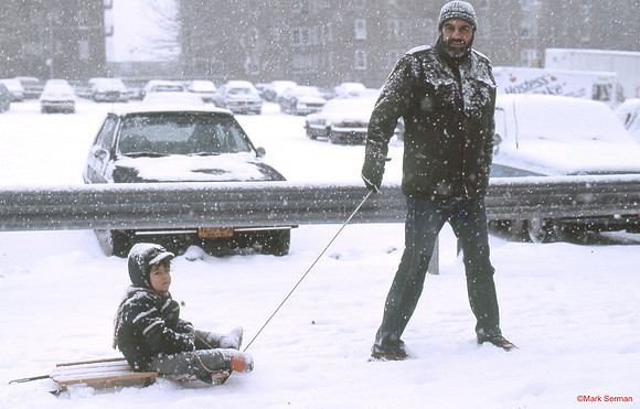 Sergei Dovlatov with his Son Nicholas