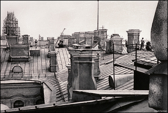 “The Roofs of St. Petersburg” series, image #12