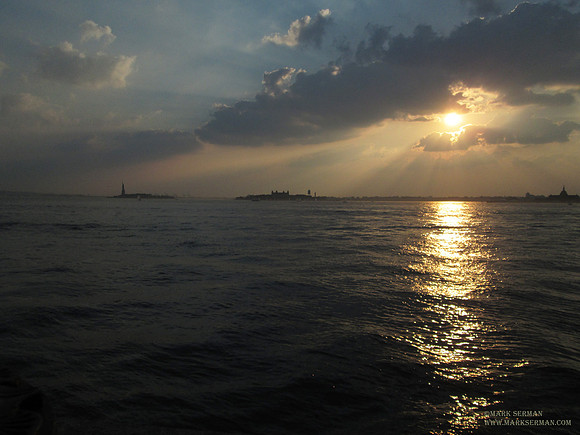 Sunset Over Liberty