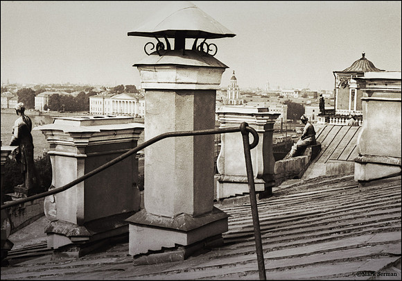"the Roofs of St. Petersburg" series, image#18