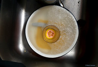 Dirty Dishes and a Piece of Lemon
