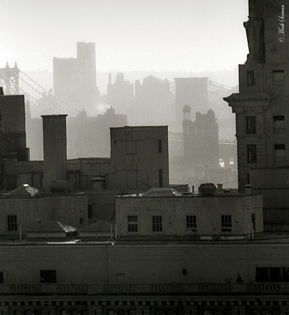 Downtown New York, looking South from a building on PAS