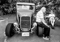 Car show scene