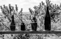 Dark Glass Still Life