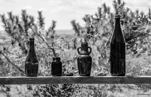 Dark Glass Still Life