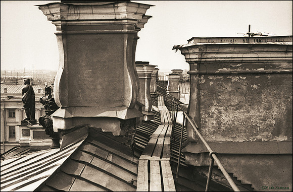 “The Roofs of St. Petersburg” series, image #9
