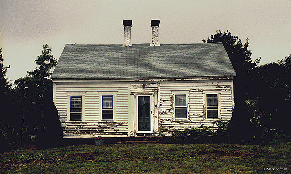 A House with Two Chimneys, Eastham, MA