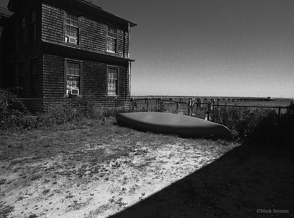 A Provincetown House with a Boat