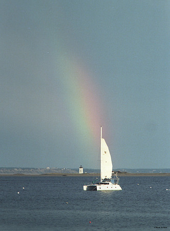 Rainbow over Provincetown